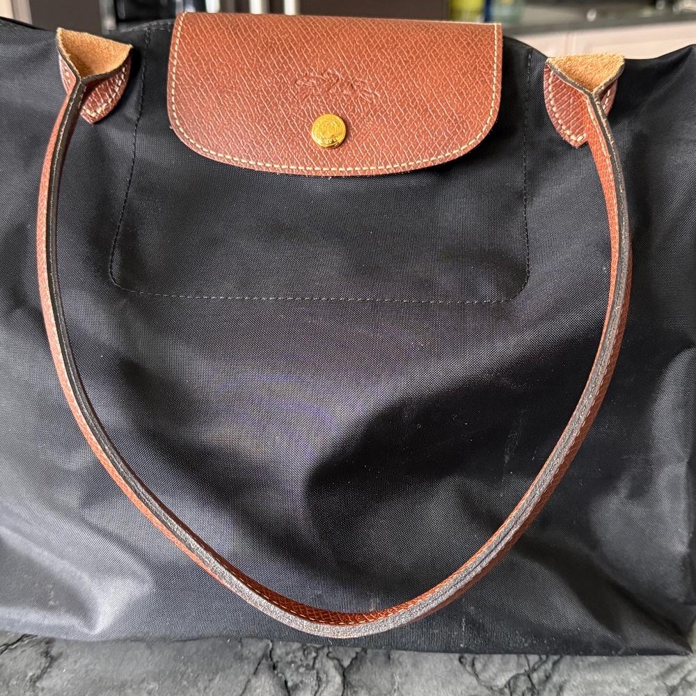 Longchamp Le Pliage Tote Black